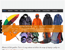 Tablet Screenshot of mldumbrella.com